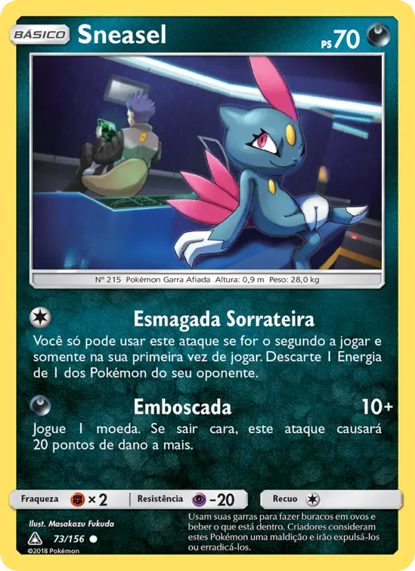 Sneasel — Ultra Prisma 73