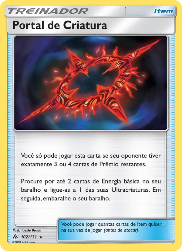 Portal de Criatura — Luz Proibida 102
