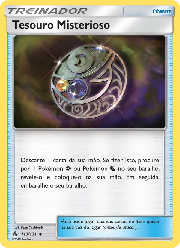 Tesouro Misterioso — Luz Proibida 113