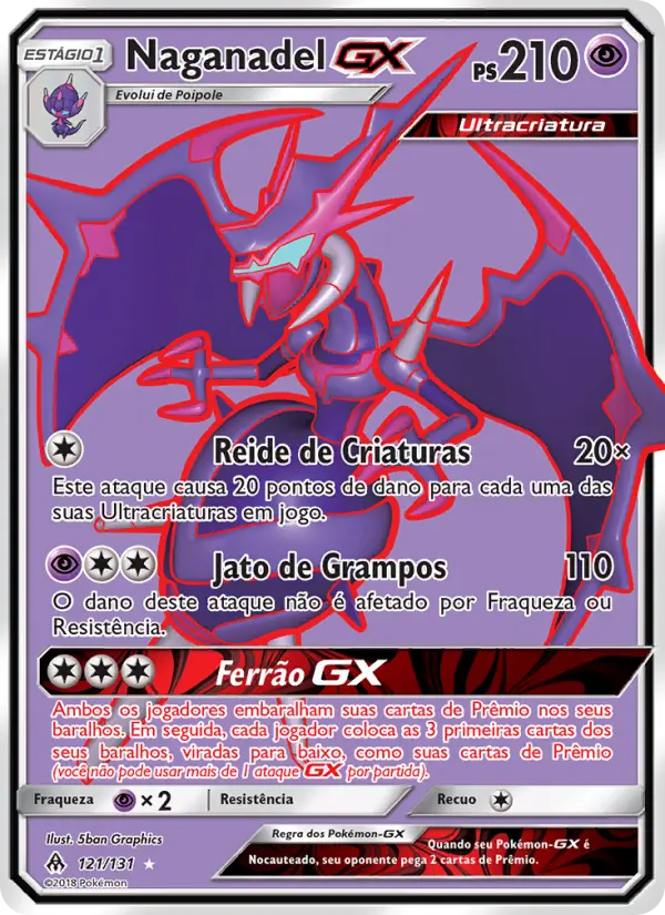 Naganadel GX — Luz Proibida 121
