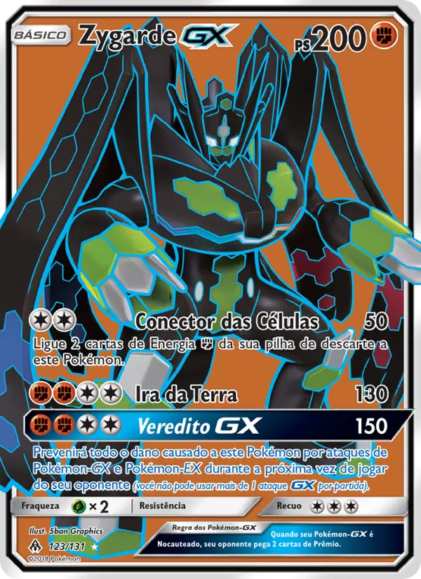 Zygarde GX — Luz Proibida 123
