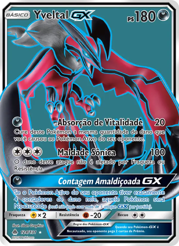 Yveltal GX — Luz Proibida 124