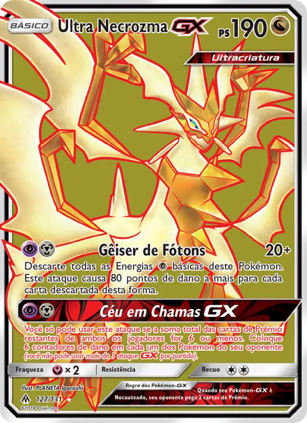 Ultra Necrozma GX — Luz Proibida 127