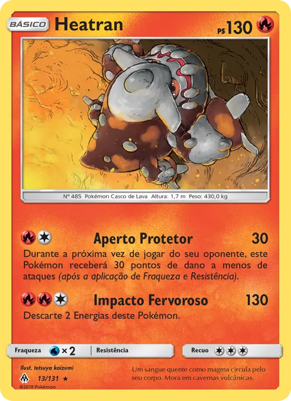 Heatran — Luz Proibida 13
