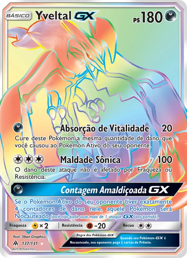 Yveltal GX — Luz Proibida 137