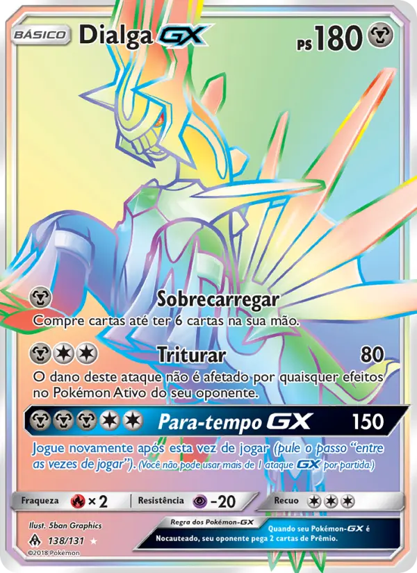 Dialga GX — Luz Proibida 138