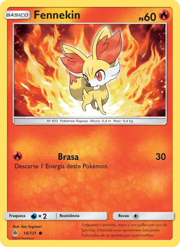 Fennekin — Luz Proibida 14