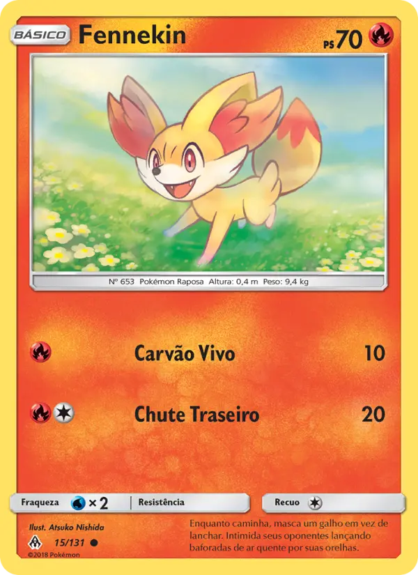 Fennekin — Luz Proibida 15