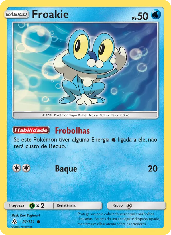 Froakie — Luz Proibida 21