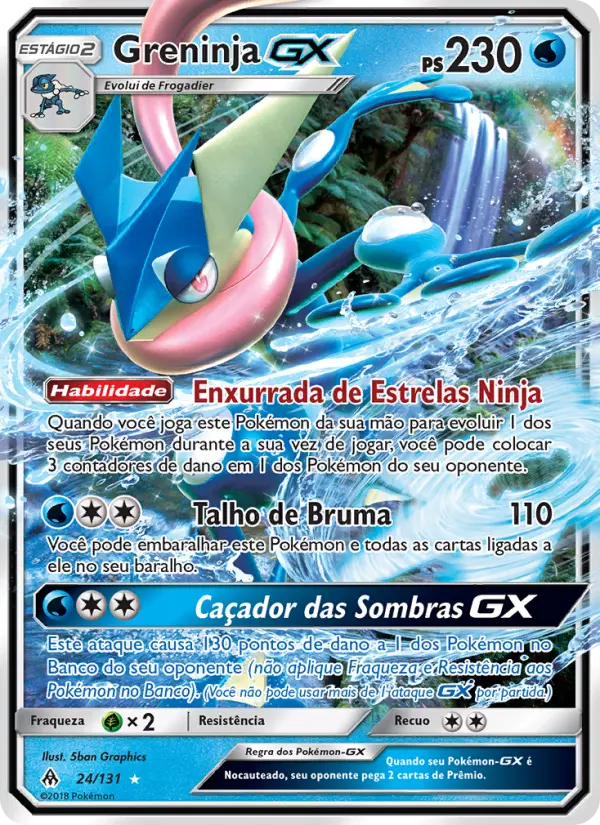 Greninja GX — Luz Proibida 24