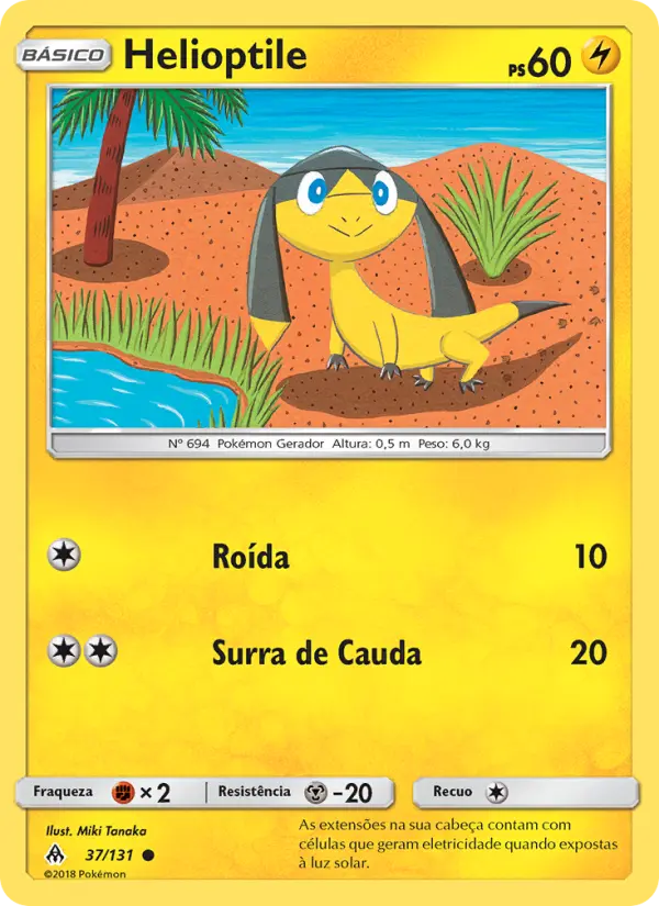 Helioptile — Luz Proibida 37