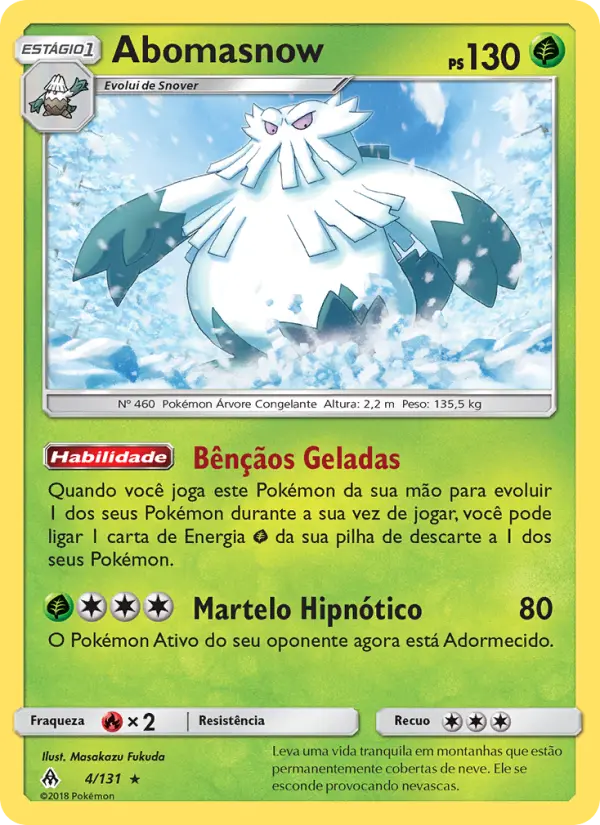 Abomasnow — Luz Proibida 4