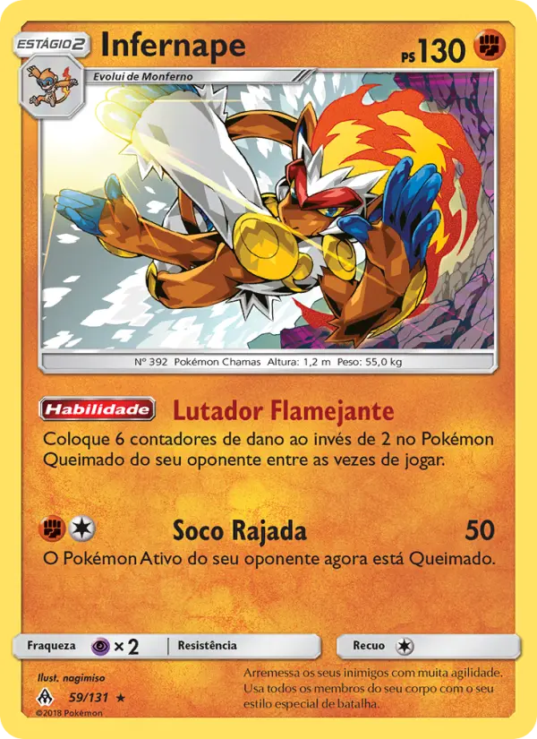 Infernape — Luz Proibida 59