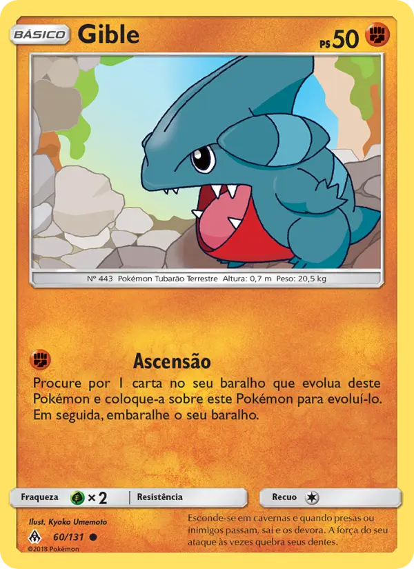 Gible — Luz Proibida 60