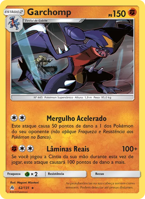 Garchomp — Luz Proibida 62