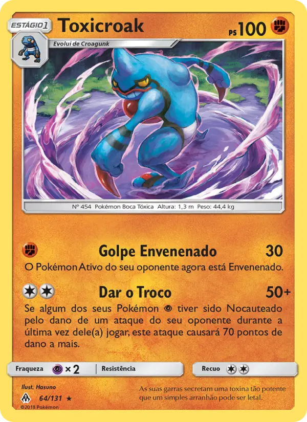 Toxicroak — Luz Proibida 64