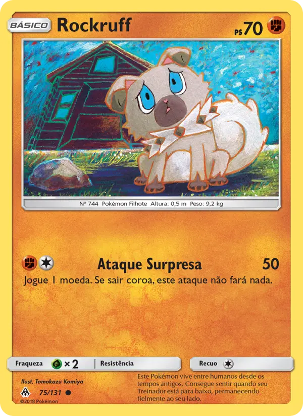 Rockruff — Luz Proibida 75