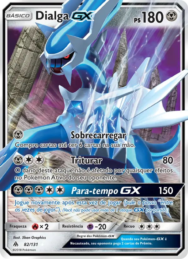 Dialga GX — Luz Proibida 82