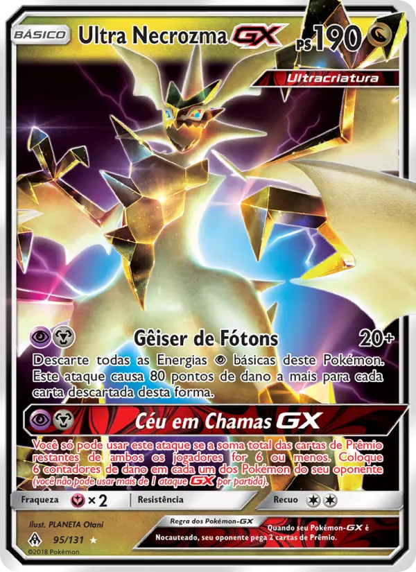 Ultra Necrozma GX — Luz Proibida 95