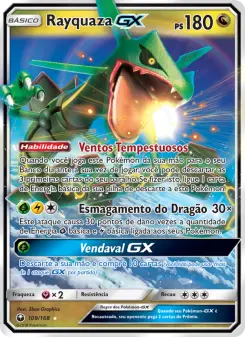 Rayquaza GX — Tempestade Celestial 109