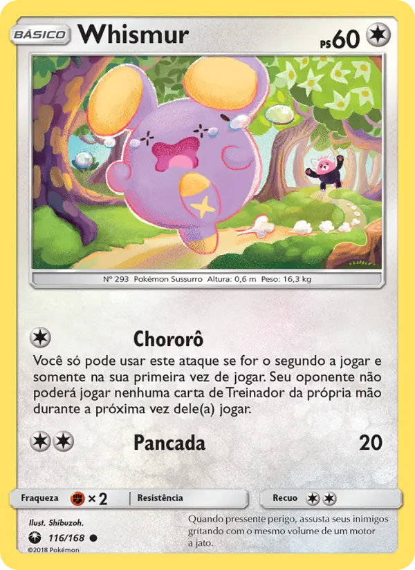 Whismur — Tempestade Celestial 116