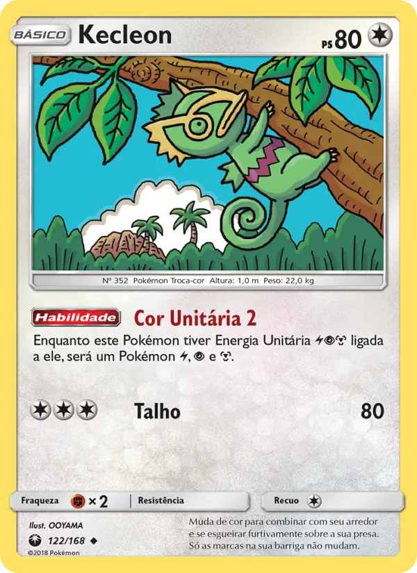 Kecleon — Tempestade Celestial 122