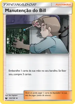 Manutenção do Bill — Tempestade Celestial 126