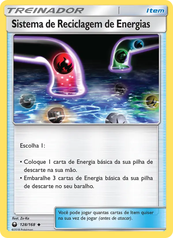 Sistema de Reciclagem de Energias — Tempestade Celestial 128