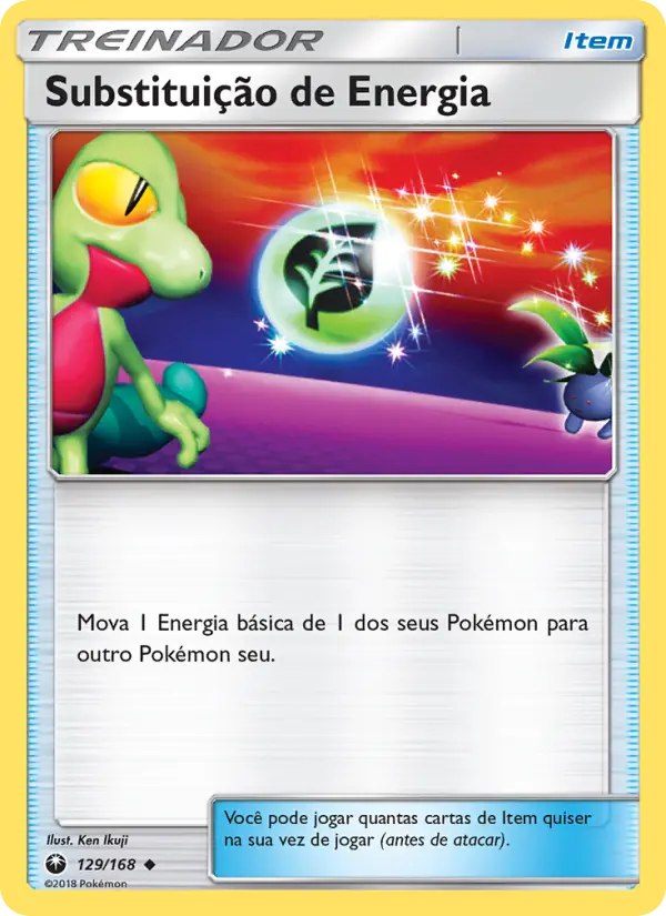 Substituição de Energia — Tempestade Celestial 129