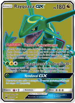 Rayquaza GX — Tempestade Celestial 160