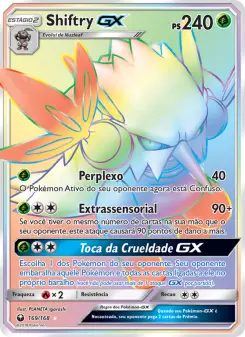 Shiftry GX — Tempestade Celestial 169
