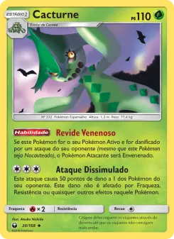 Cacturne — Tempestade Celestial 20