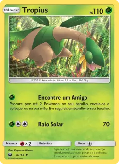 Tropius — Tempestade Celestial 21