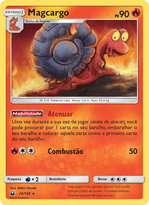 Magcargo — Tempestade Celestial 24