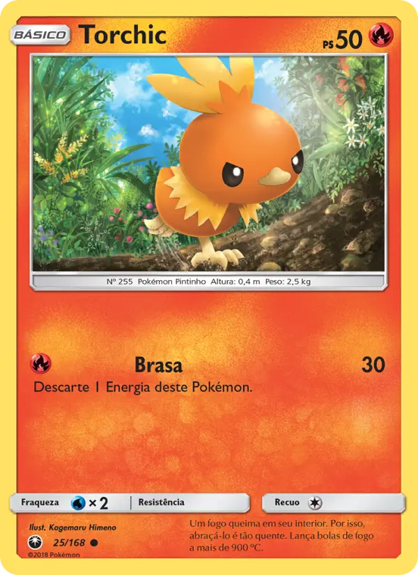 Torchic — Tempestade Celestial 25