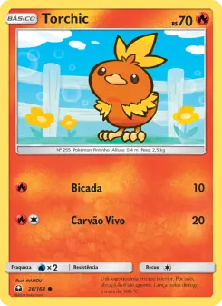 Torchic — Tempestade Celestial 26