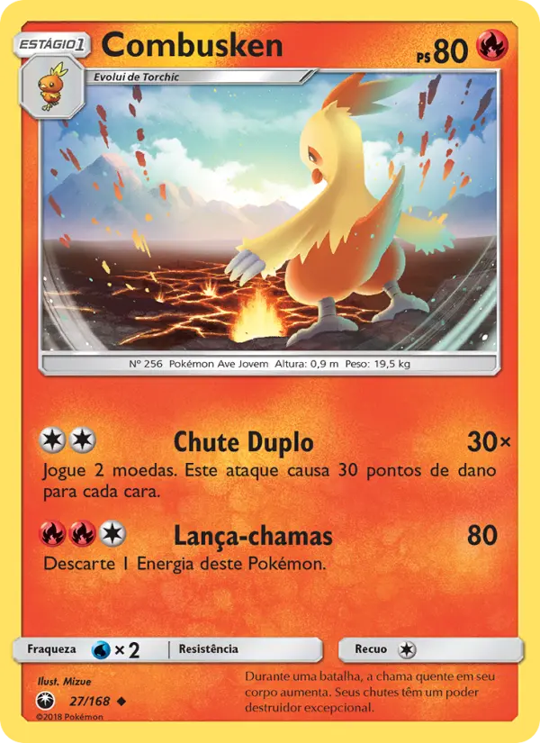 Combusken — Tempestade Celestial 27