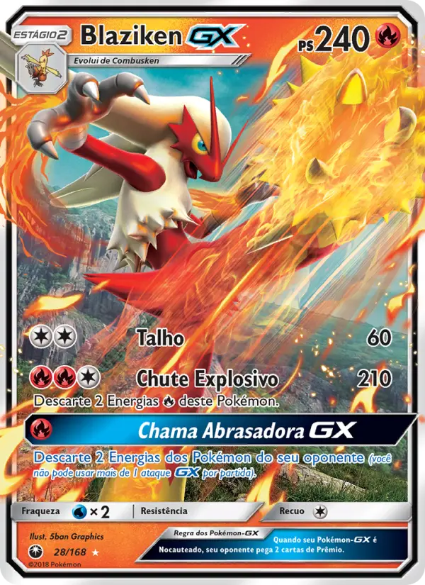 Blaziken GX — Tempestade Celestial 28