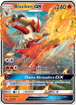 Blaziken GX — Tempestade Celestial 28