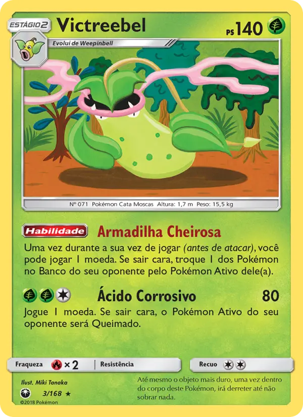 Victreebel — Tempestade Celestial 3