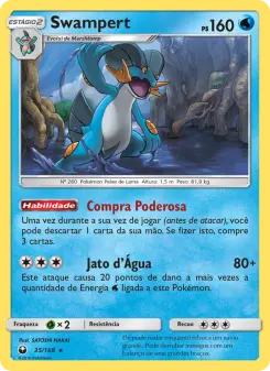 Swampert — Tempestade Celestial 35