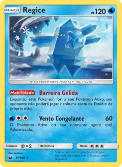Regice — Tempestade Celestial 45