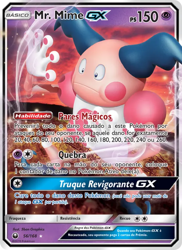 Mr. Mime GX — Tempestade Celestial 56