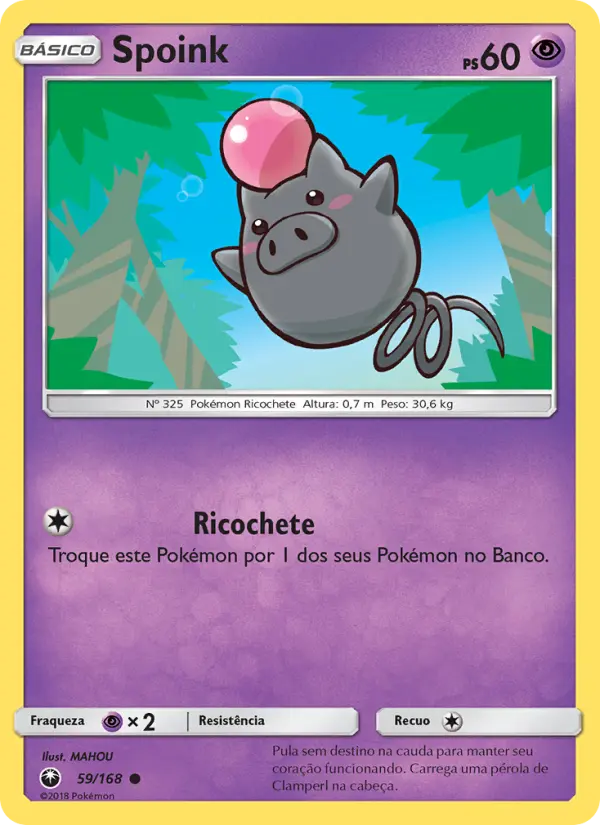 Spoink — Tempestade Celestial 59