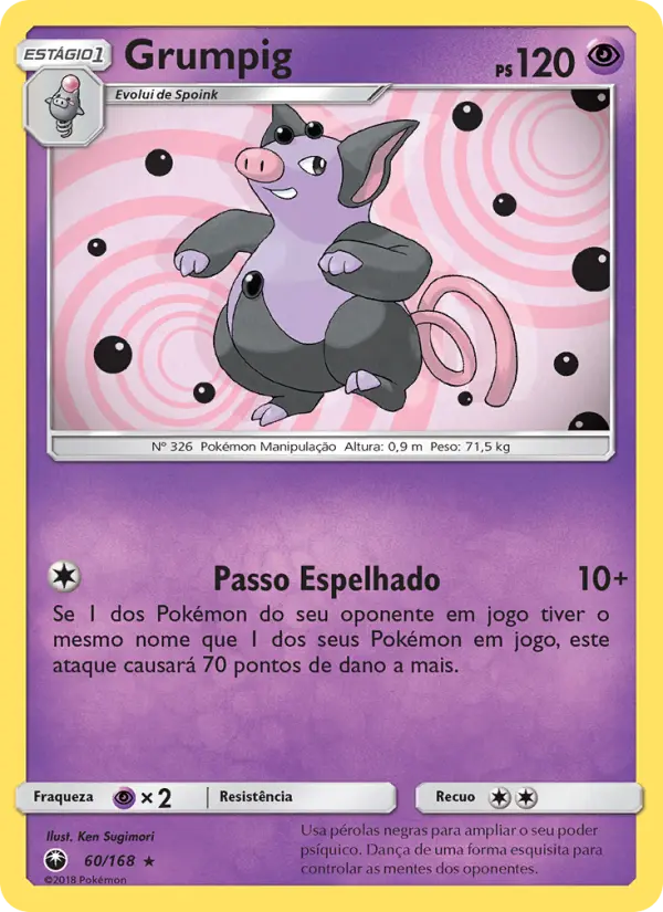Grumpig — Tempestade Celestial 60