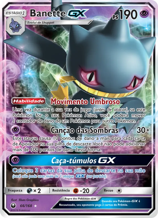Banette GX — Tempestade Celestial 66