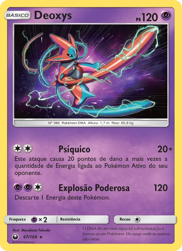 Deoxys — Tempestade Celestial 67