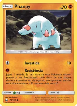 Phanpy — Tempestade Celestial 72