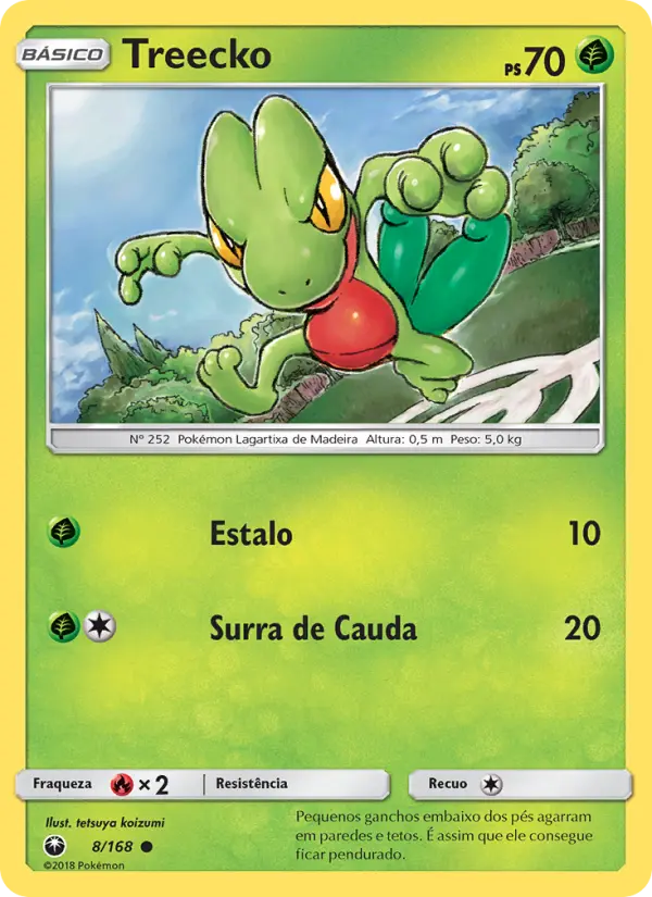 Treecko — Tempestade Celestial 8
