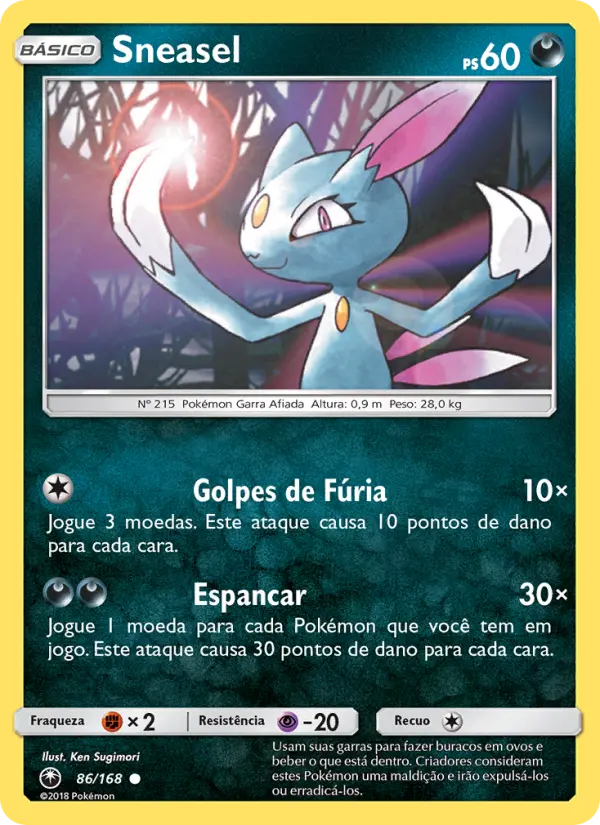 Sneasel — Tempestade Celestial 86